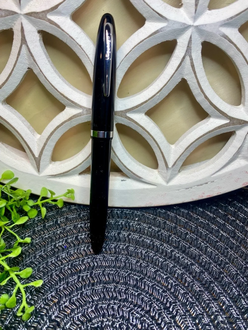 Vintage Black‎ Sheaffer Fountain Pen
